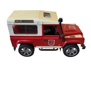 Bruder Land Rover Fire Department Vehicle